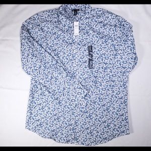 NWT Gap Long sleeve button down